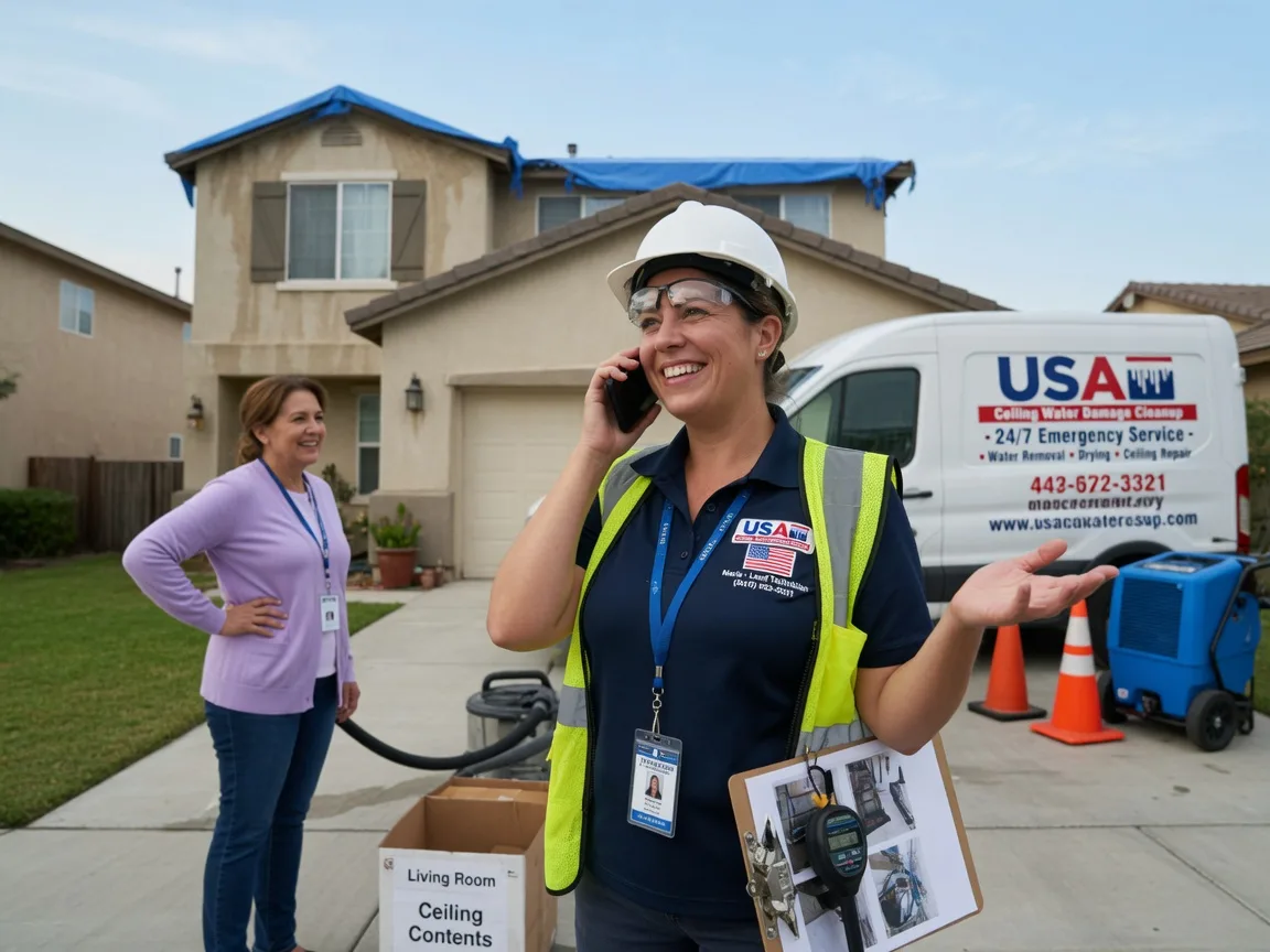 Ceiling Water Damage Restoration Mitchell, IN FAQs